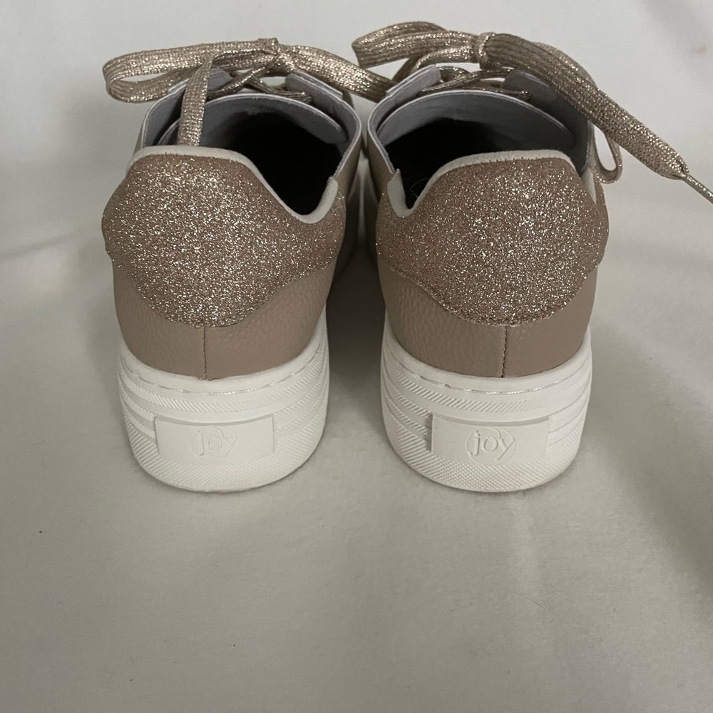 Joy sneakers tan color platform size 9 - Picture 4 of 8